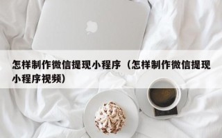 陕西怎样制作微信提现小程序（怎样制作微信提现小程序视频）